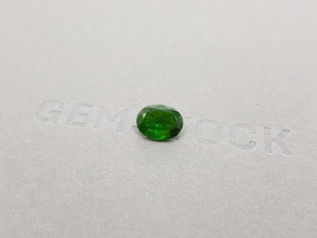 Chrome diopside oval cut 1.70 ct Image №3