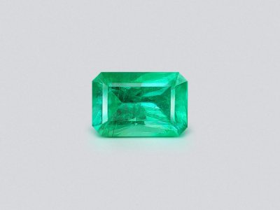 Radiant cut emerald 3.74 carats, Zambia photo