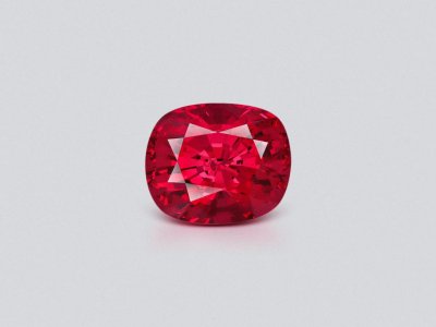 Unique Vibrant red type spinel in cushion cut  8.20 carats, Vietnam photo