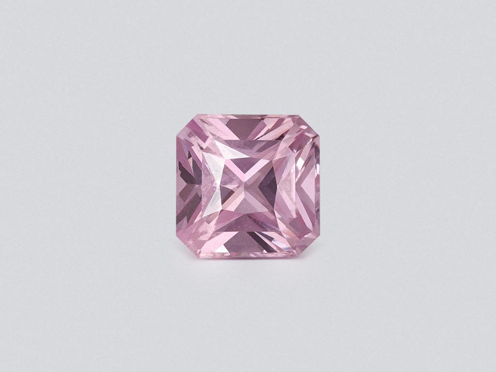 Unheated Baby pink sapphire in radiant cut 1.80 carats, Madagascar Image №1