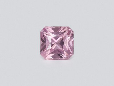 Unheated Baby pink sapphire in radiant cut 1.80 carats, Madagascar photo