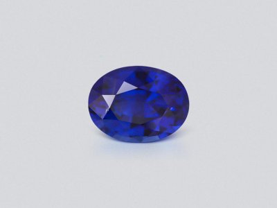 Sapphire Royal Blue oval cut 2.06 carats, Sri Lanka  photo