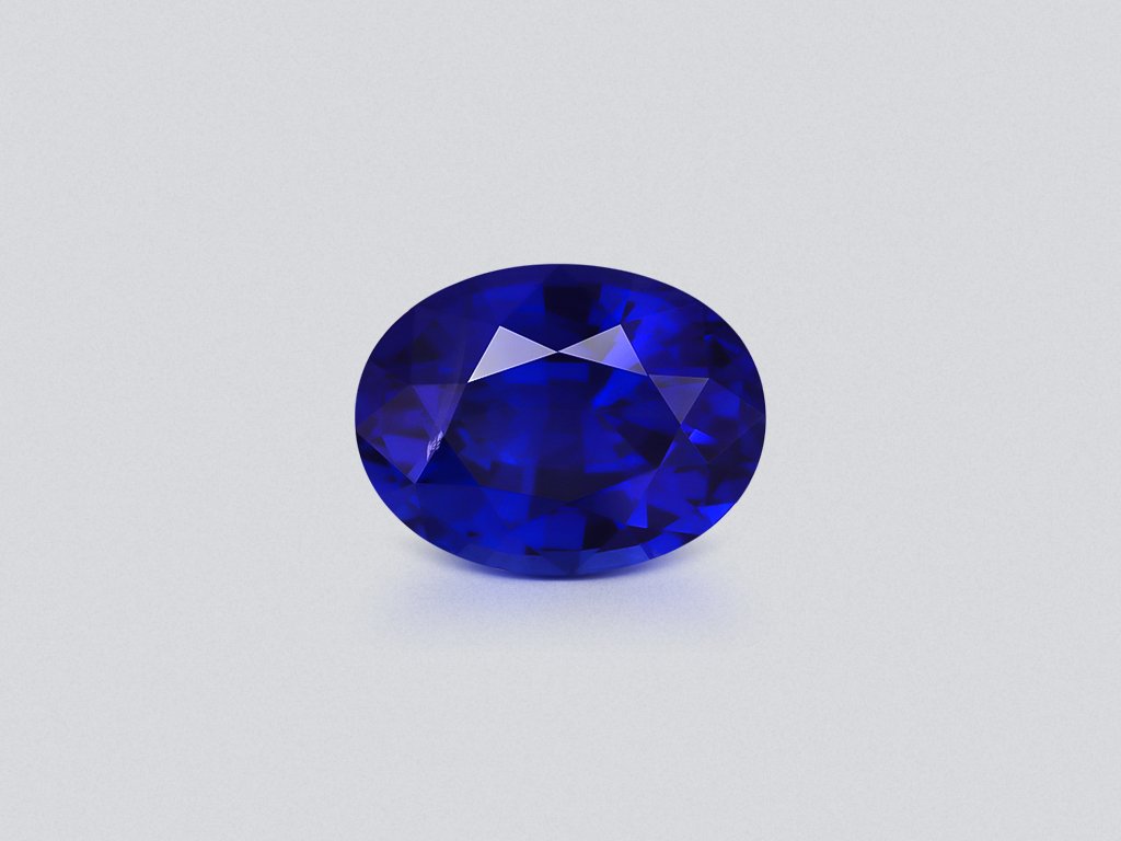 Sapphire Royal Blue oval cut 2.06 carats, Sri Lanka  Image №1