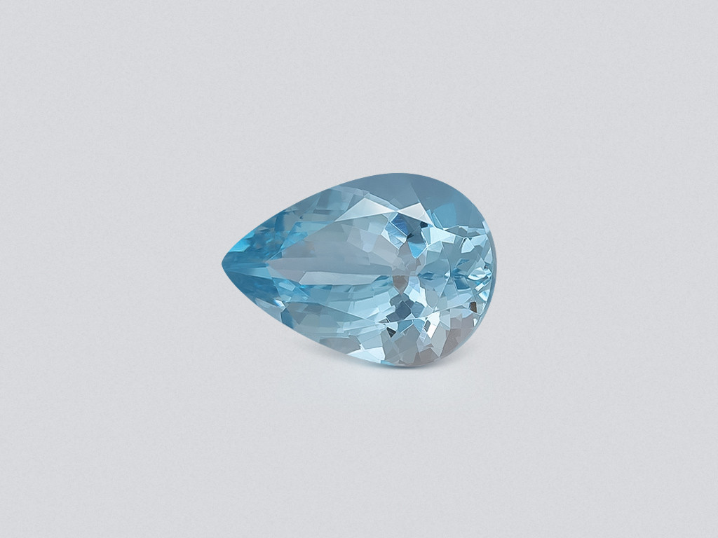 Aquamarine pear cut 4.23 carats, Madagascar Image №1