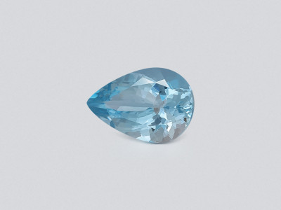 Aquamarine pear cut 4.23 carats, Madagascar photo