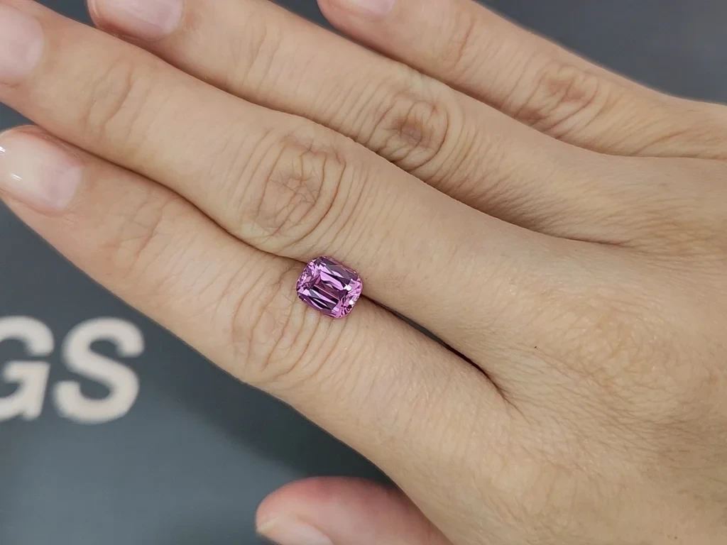 Garnet Malaya cushion cut 1.92 carats, Tanzania  Image №2