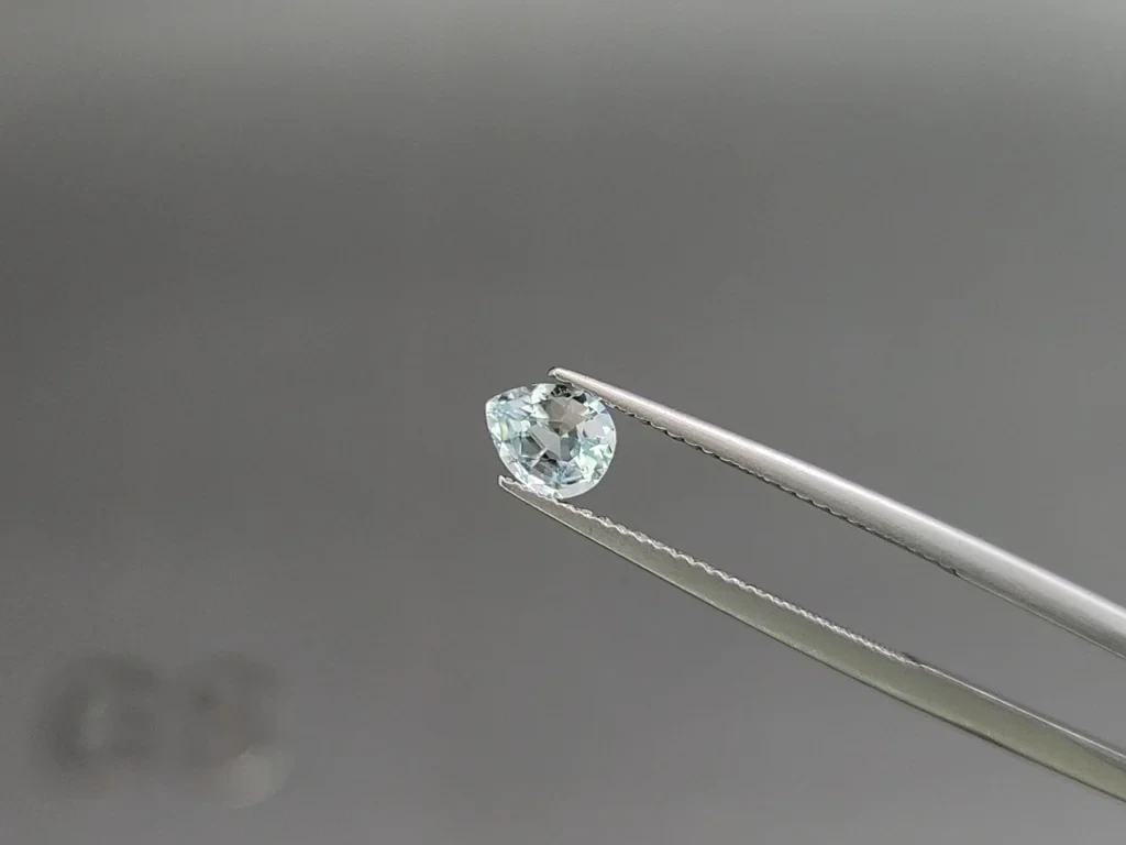 Set of aquamarines pear cut 1.30 carats, Madagascar Image №3