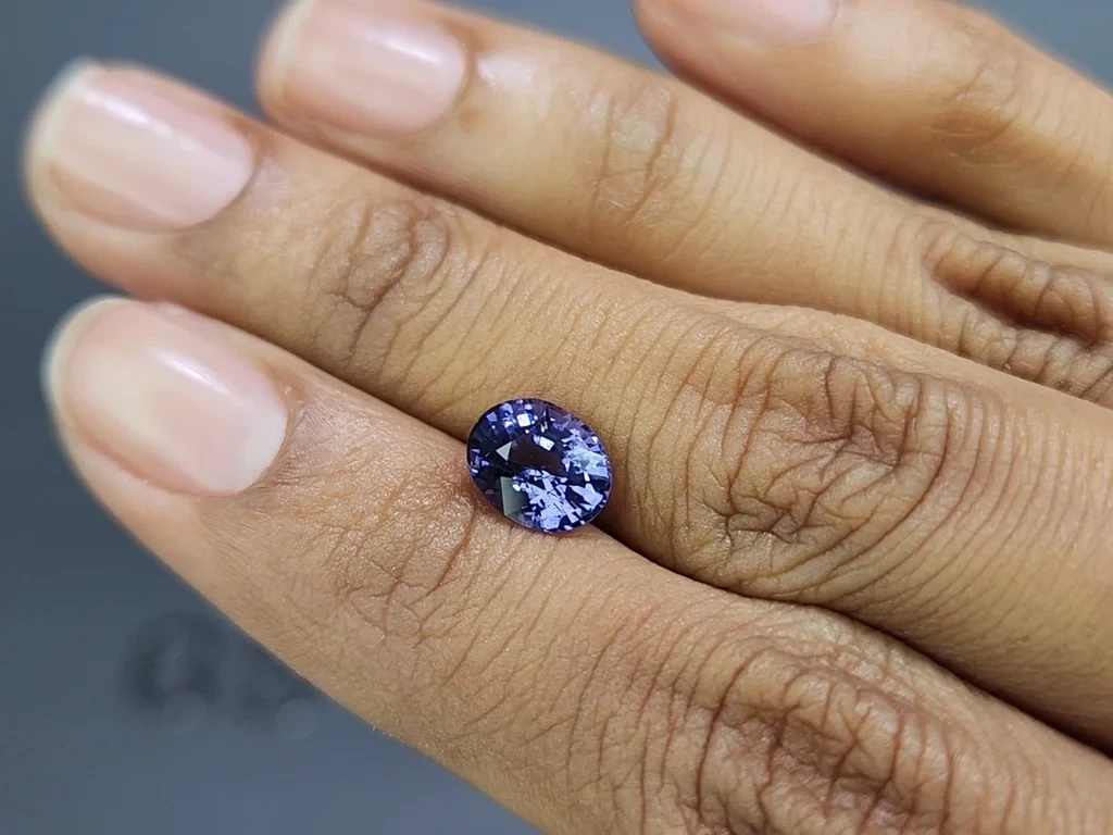 Cobalt spinel Vibrant oval cut 2.04 carats, Sri Lanka Image №2