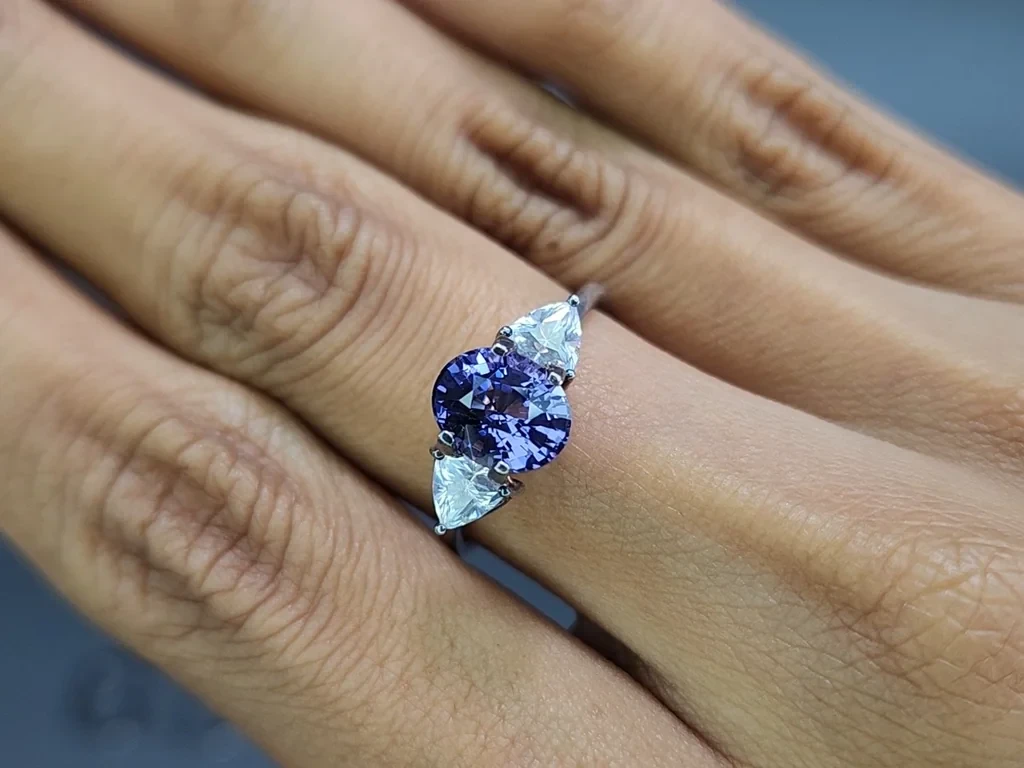 Cobalt spinel Vibrant oval cut 2.04 carats, Sri Lanka Image №5