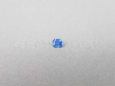 Cornflower blue unheated sapphire 0.81 ct, Sri Lanka photo