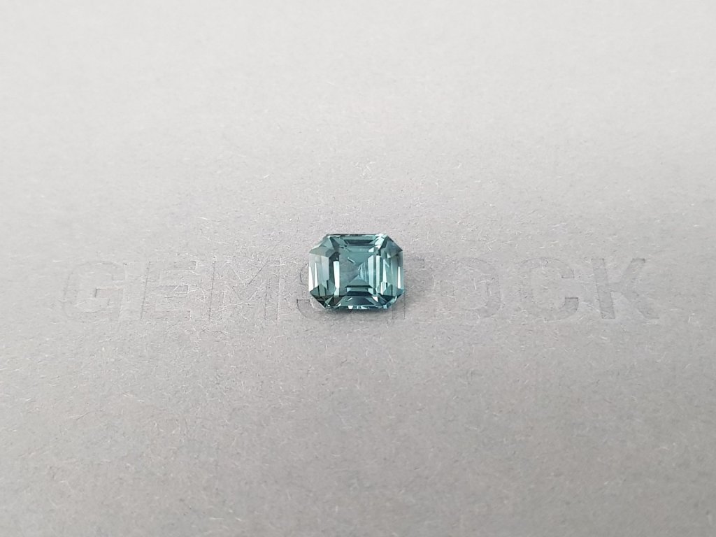 Teal Octagon Cut Madagascar Sapphire 2.02 ct Image №2