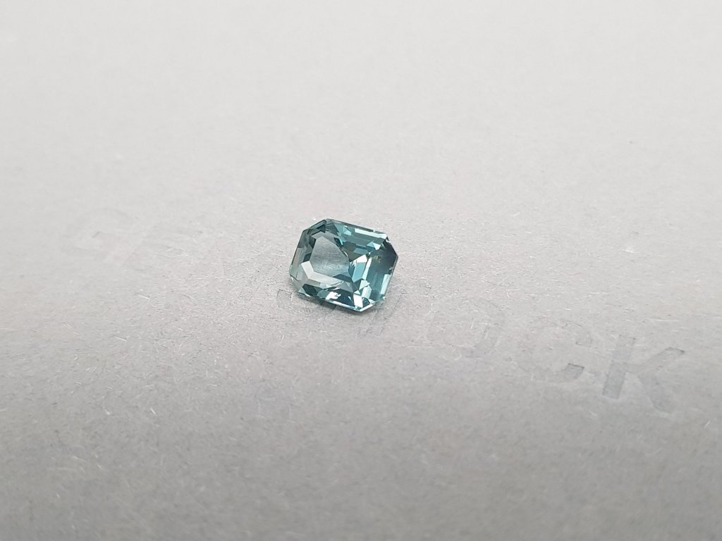 Teal Octagon Cut Madagascar Sapphire 2.02 ct Image №4