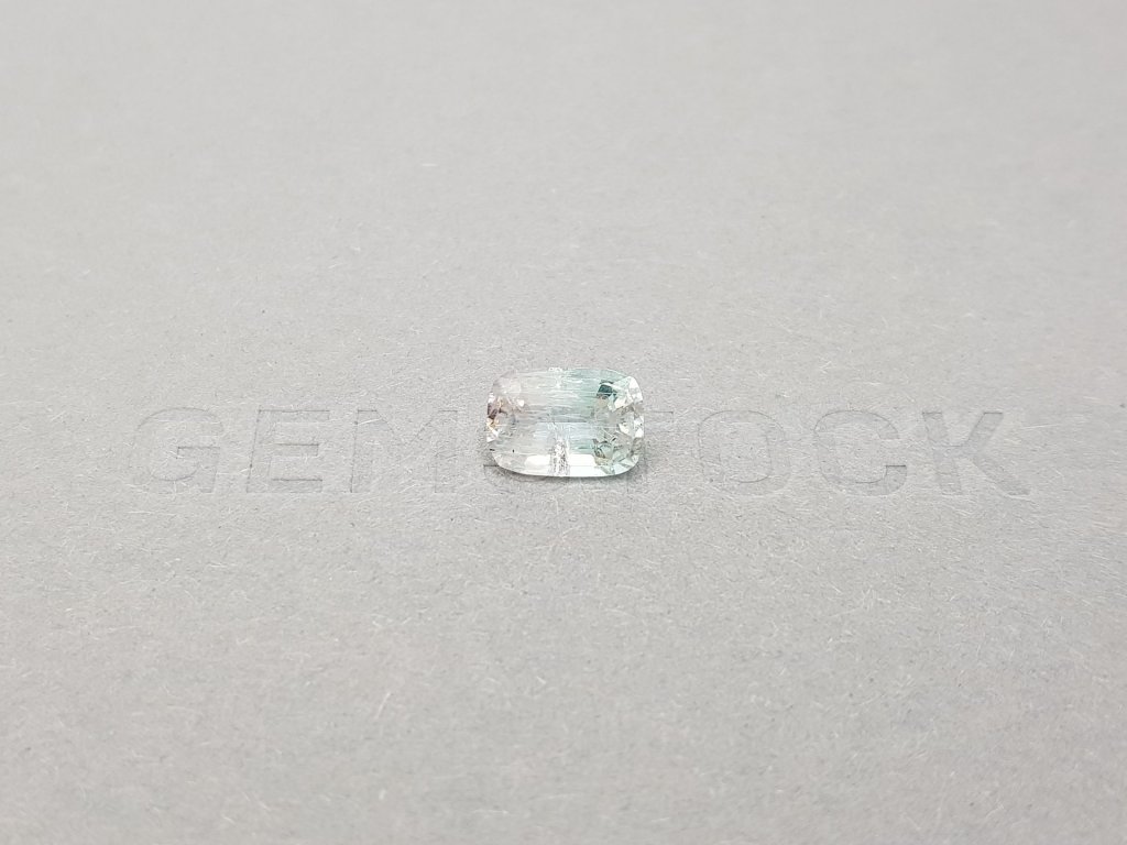 Light polychrome cushion cut tourmaline 1.54 ct Image №1