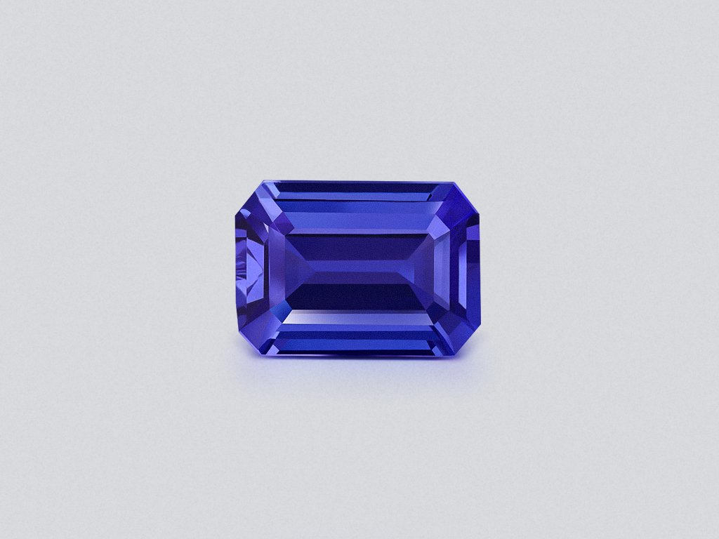 Tanzanite in octagon cut 5.19 carats, Tanzania Image №1