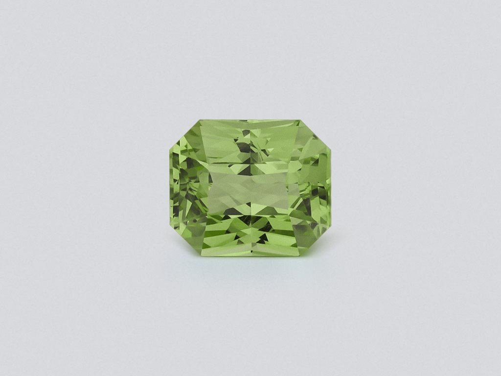 Garnet tsavorite radiant cut 1.58 carats, Tanzania Image №1