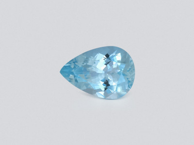 Aquamarine pear cut 4.24 carats, Madagascar photo