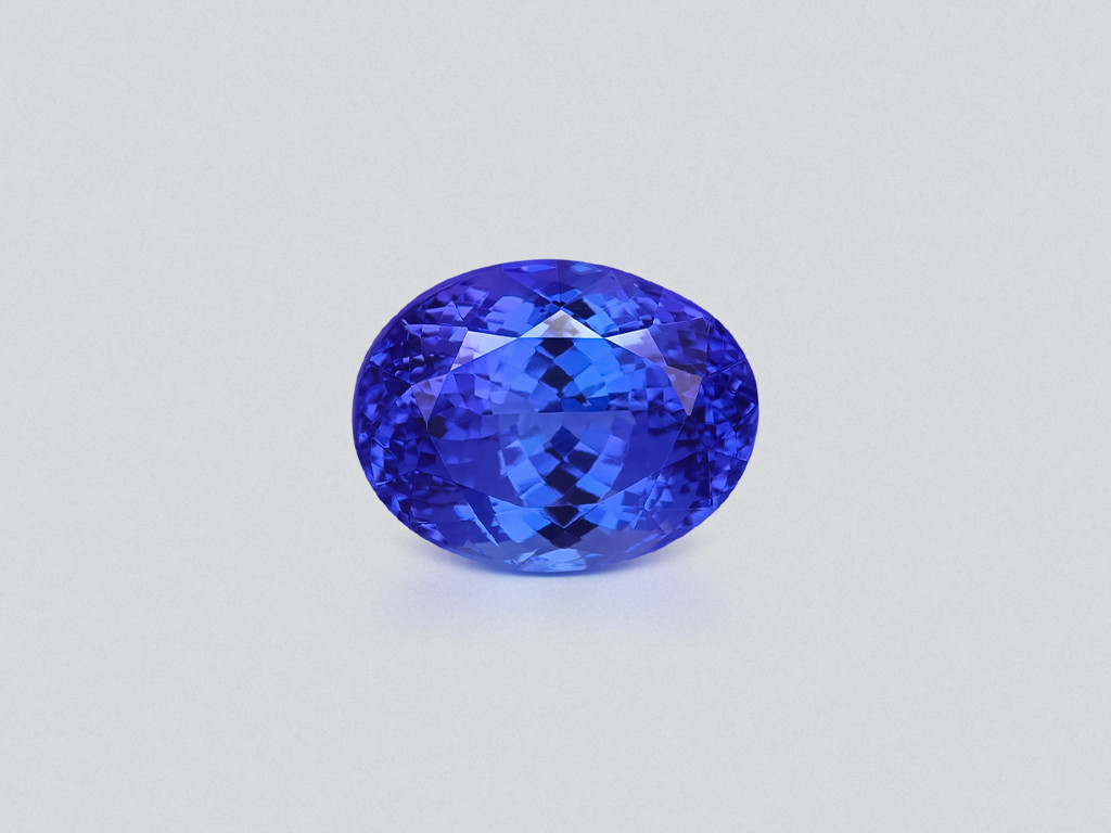 Tanzanite oval cut 7.46 carats, Tanzania Image №1