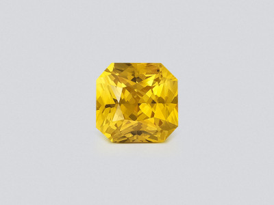 Sapphire Vivid Yellow  radiant cut 1.53 carats, Sri Lanka photo