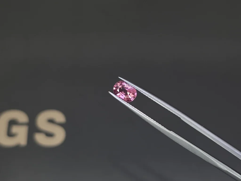 Unheated Padparadscha sapphire oval cut 1.06 carats, Sri Lanka Image №3