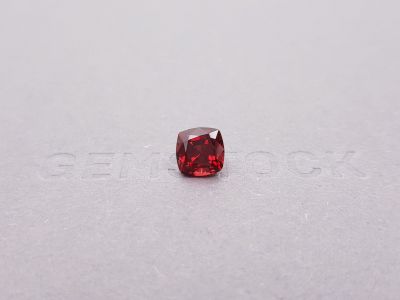 Cushion cut red garnet 2.56 ct, Russia photo