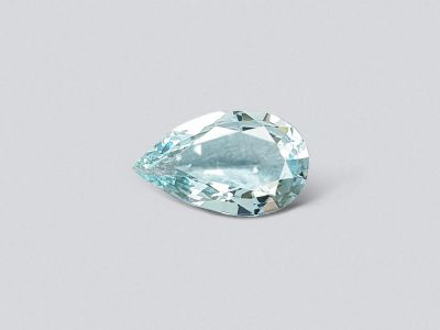 Pear cut aquamarine 1.42 carats photo