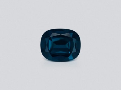 Cushion-cut deeep blue spinel 5.90 carats, Tanzania photo