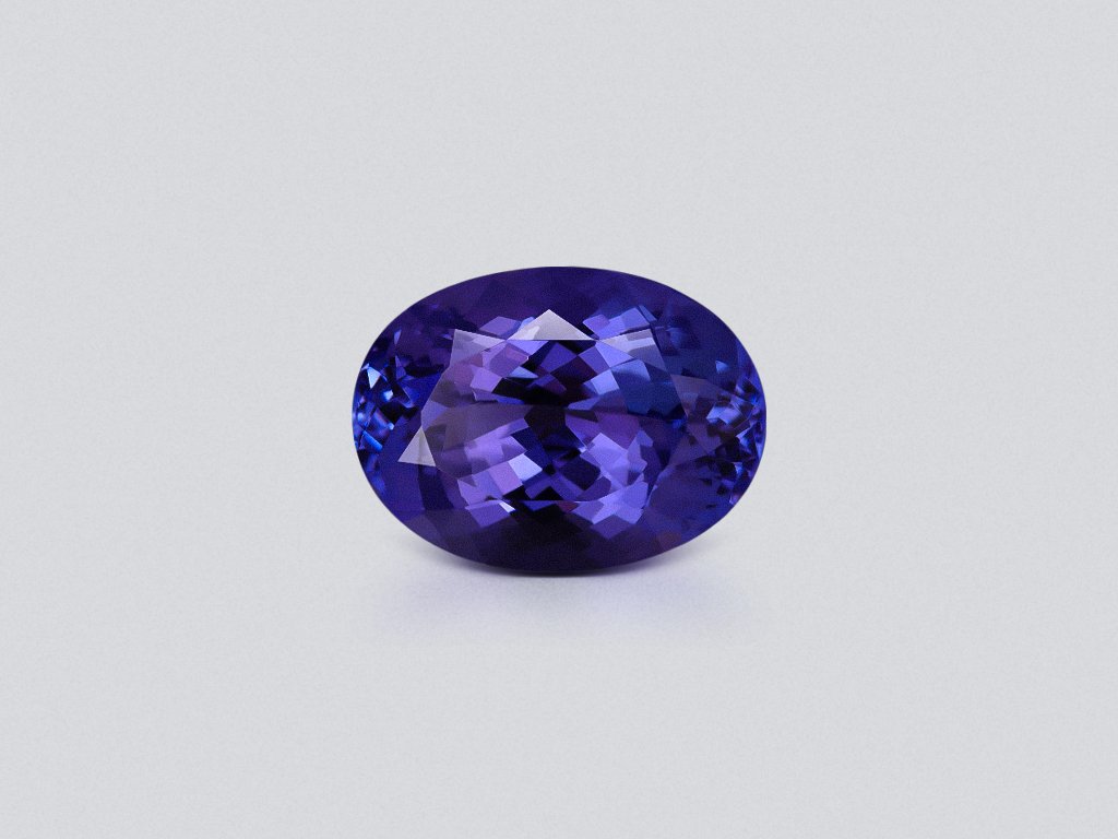Tanzanite in oval cut 8.23 carats, Tanzania Image №1