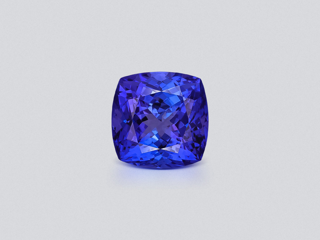 Tanzanite cushion cut 9.00 carats, Tanzania Image №1