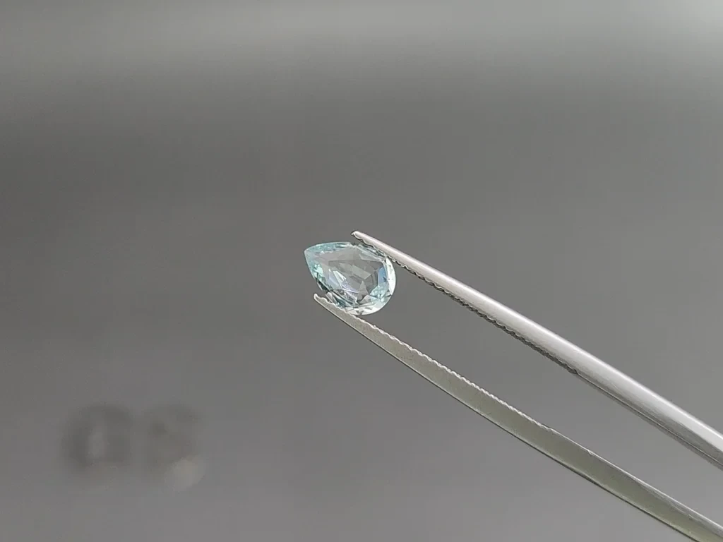 Set of aquamarines pear cut 1.16 carats, Madagascar Image №2