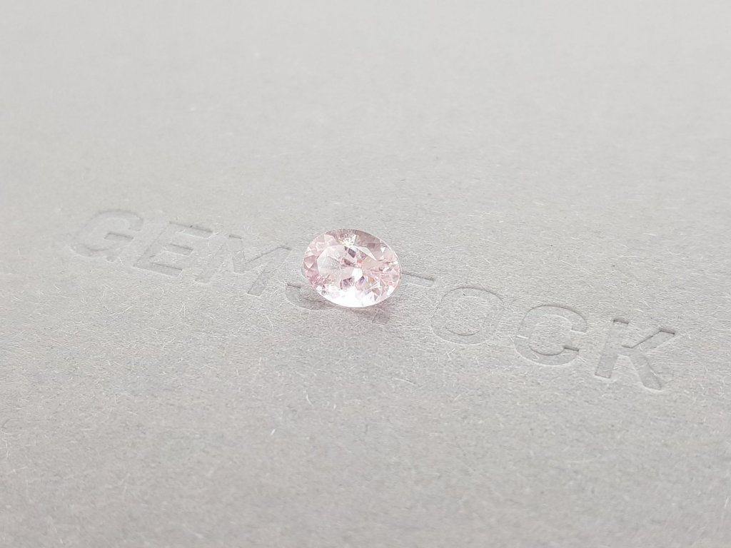 Soft pink tourmaline, oval cut, 1.27 ct Image №3
