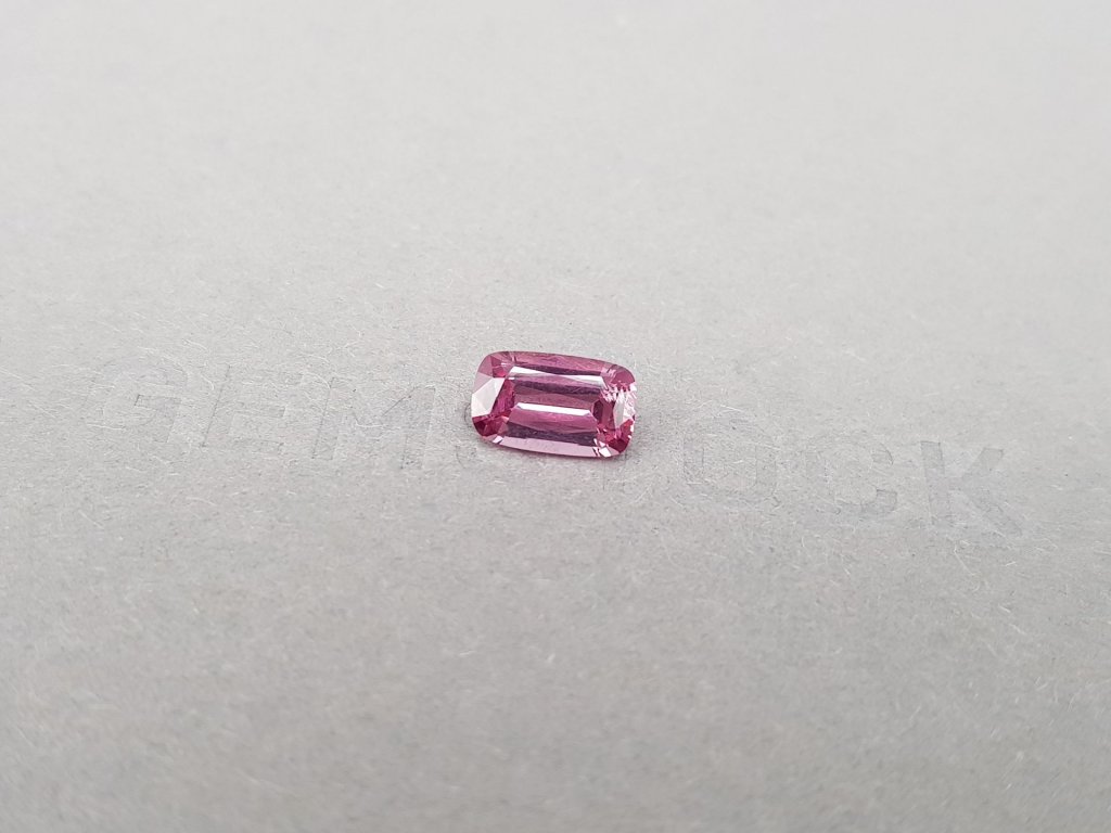 Cushion cut vivid pink spinel from Burma 1.56 ct Image №4