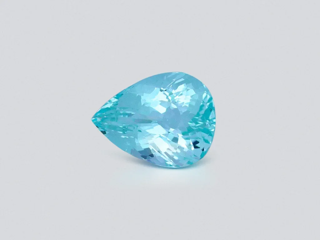 Paraiba tourmaline in pear cut 2.46 carats, Mozambique Image №1