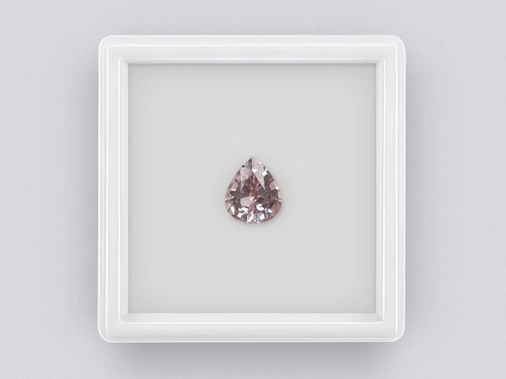 Pear cut morganite 1.82 carats Image №1