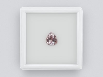 Pear cut morganite 1.82 carats photo