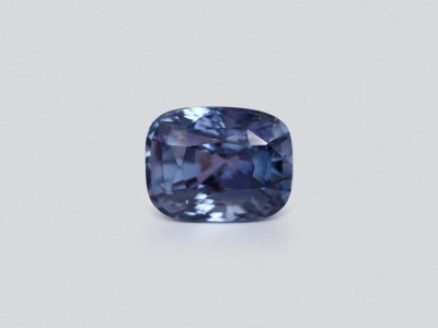Bluish grey spinel in cushion cut 3.33 carats, Tanzania photo