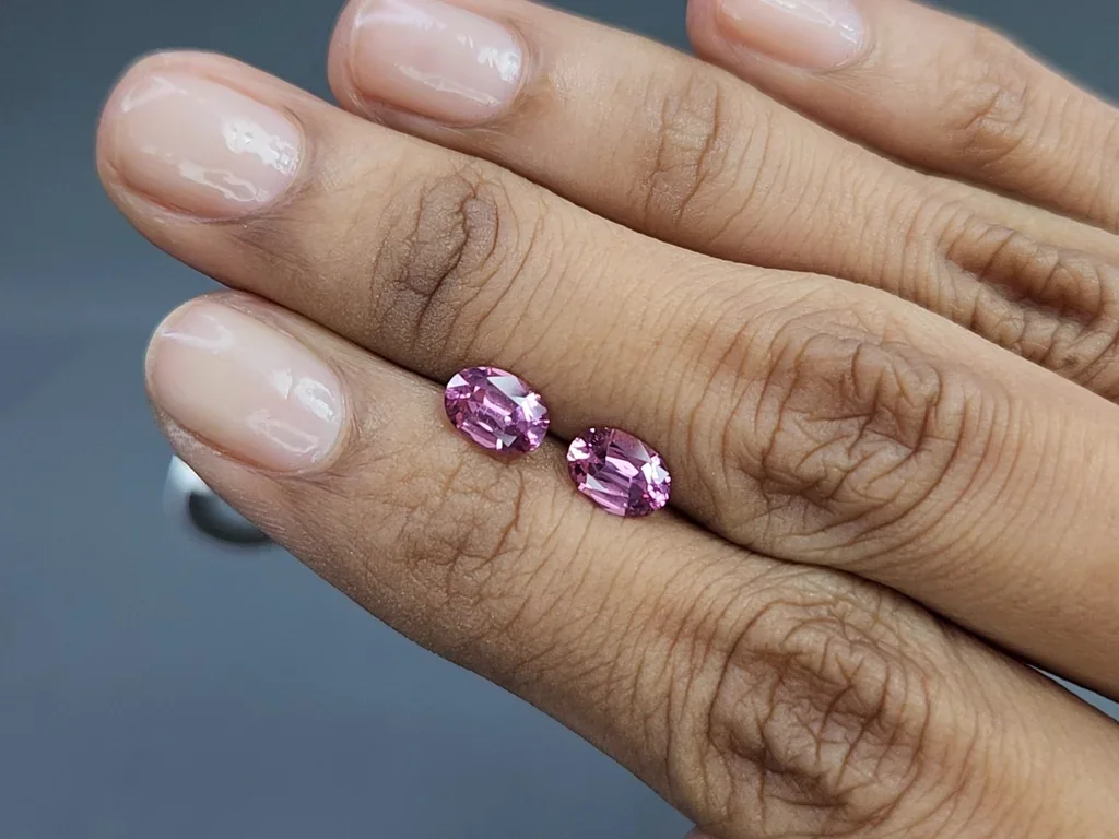 Pink spinel oval cut 1.67carats, Tanzania Image №2