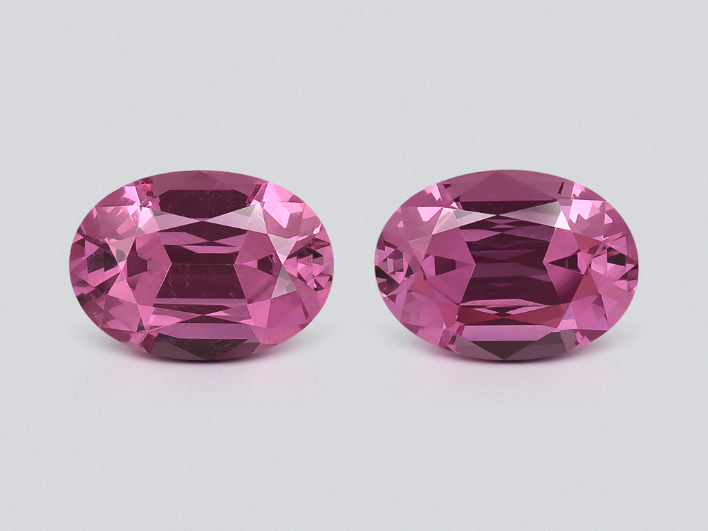 Pink spinel oval cut 1.67carats, Tanzania Image №1