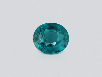 Grandidierite oval cut 1.62 carats, Madagascar photo