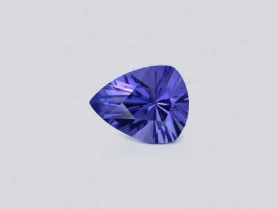 Tanzanite trillion cut 3.49 carats, Tanzania photo