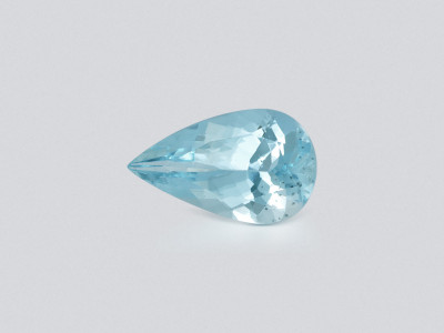 Aquamarine pear cut 3.97 carats, Madagascar photo