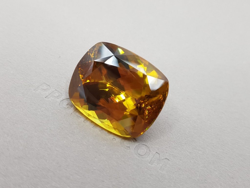 Large golden sphene 53.64 ct, Madagascar Image №4