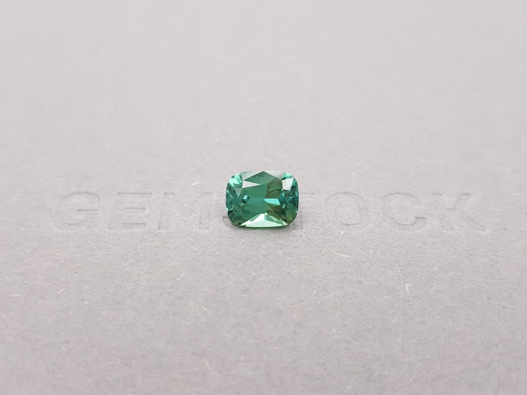 Cushion cut mint tourmaline 1.82 ct Image №1