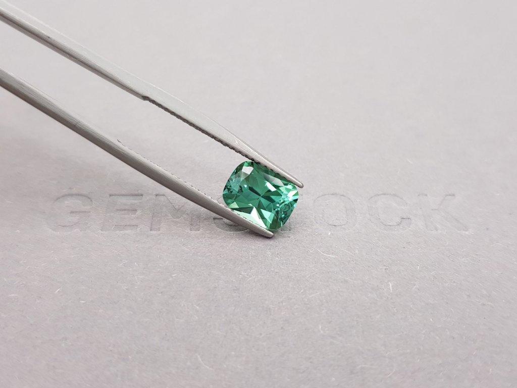 Cushion cut mint tourmaline 1.82 ct Image №4