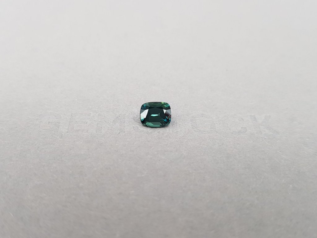 Teal Madagascar sapphire 1.23 ct, unheated Image №2