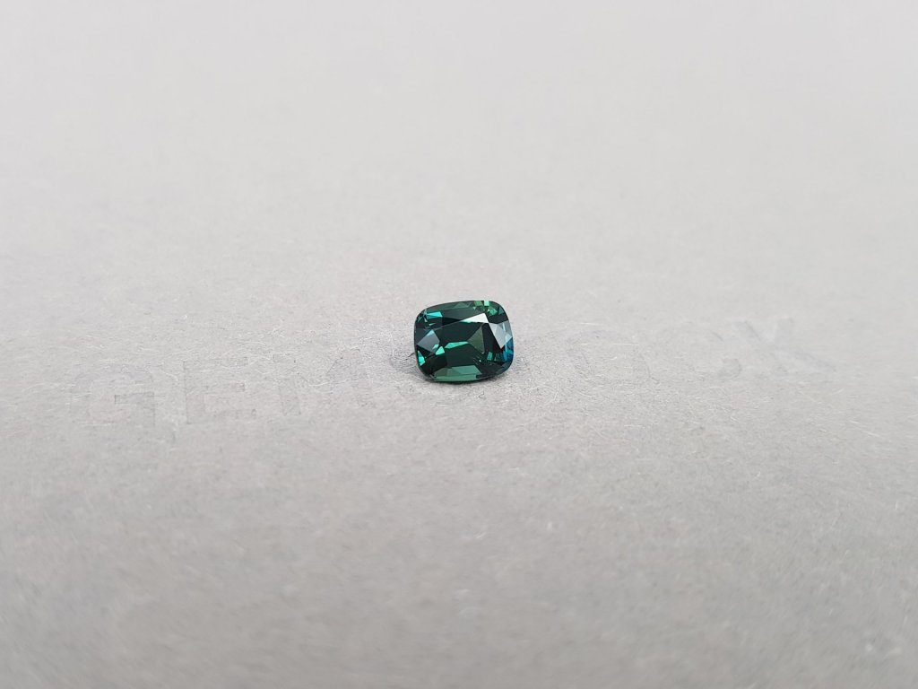 Teal Madagascar sapphire 1.23 ct, unheated Image №3