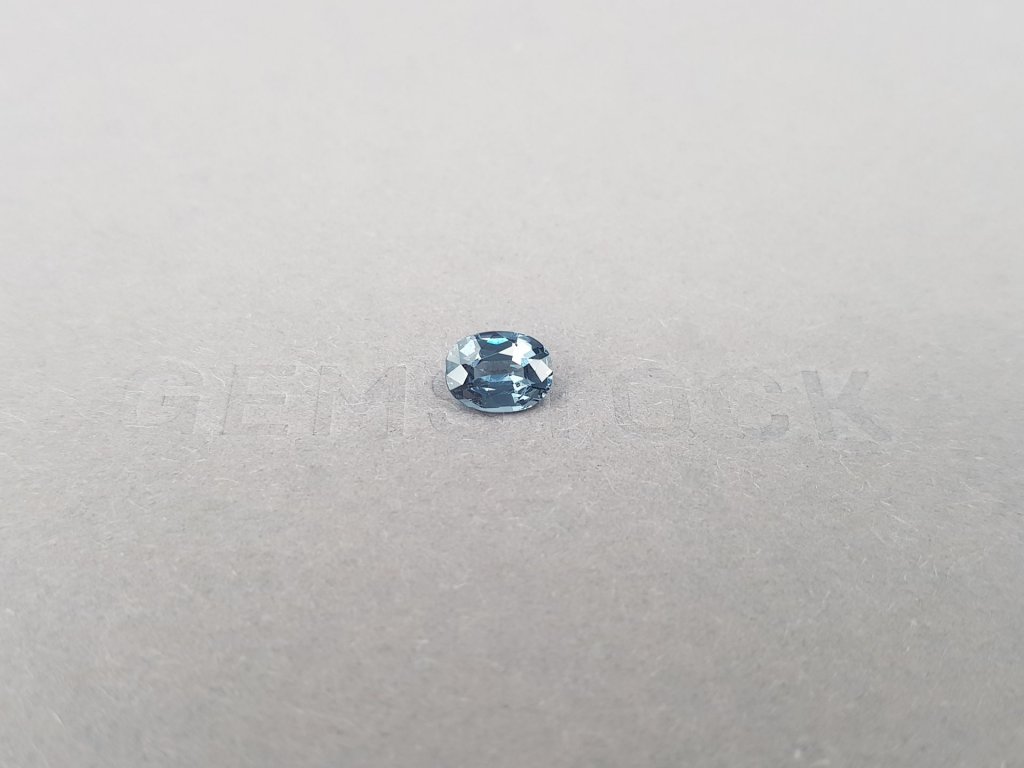 Burmese blue-gray oval-cut spinel 1.06 ct Image №1