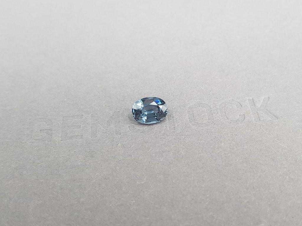 Burmese blue-gray oval-cut spinel 1.06 ct Image №2
