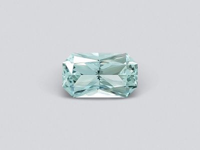 Radiant cut aquamarine 3.01 carats photo