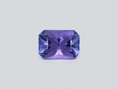 Tanzanite radiant cut 1.36 carats, Tanzania photo
