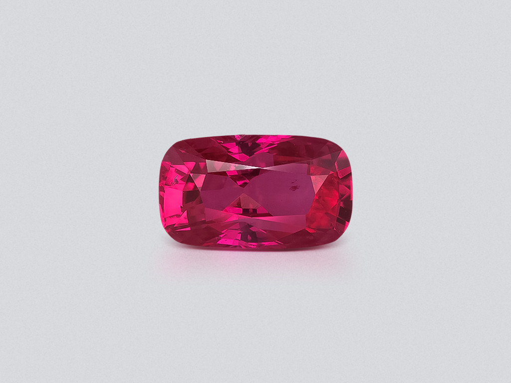 Unheated ruby Pigeon blood cushion cut 1.51 carats, Mozambique  Image №1